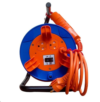 Ổ cắm kéo dài kết hợp dây 2m + 30m 20A HYBRID-30M-20A có dây tiếp địa