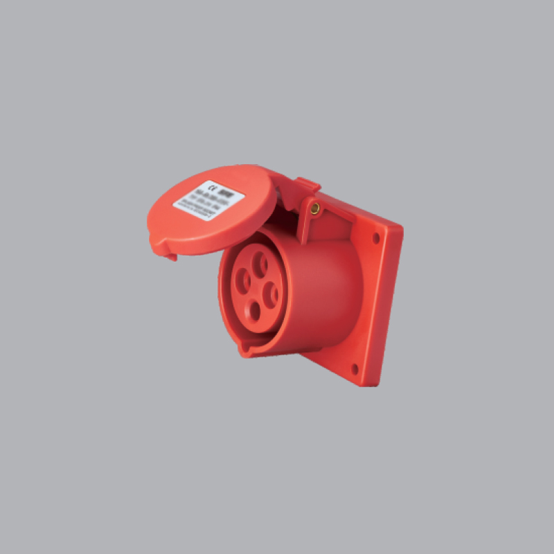 Ổ CẮM LOẠI CỐ ĐỊNH BẮT TRÊN BẢNG ĐIỆN MPN-314 16A, 380-415V 3P+E-IP44