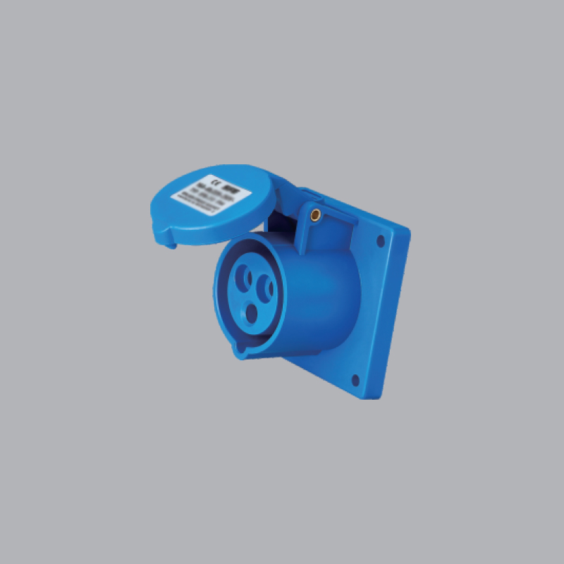 Ổ CẮM LOẠI CỐ ĐỊNH BẮT TRÊN BẢNG ĐIỆN MPN-323 32A, 240V 2P+E-IP44