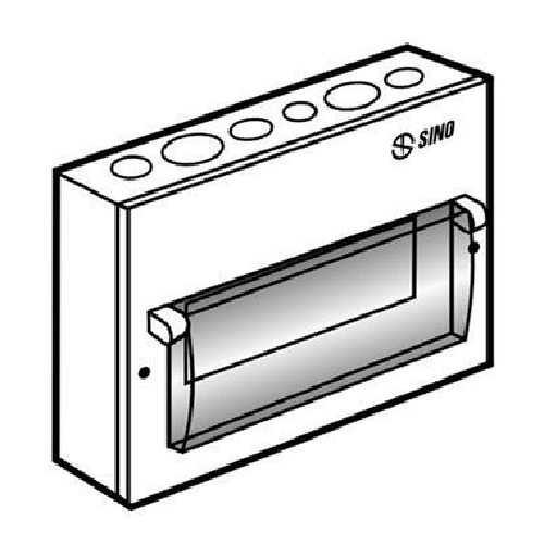 Tủ điện vỏ kim loại 9 đường Sino EM9PL/PS
