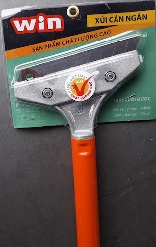 Sủi cán dài Win đầu nhựa đen Việt Mỹ dài 50 cm