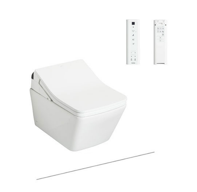 Bàn cầu treo tường Toto CW522EA/TCF796CZ/WH172AT, kèm nắp rửa điện tử WASHLET dòng SX