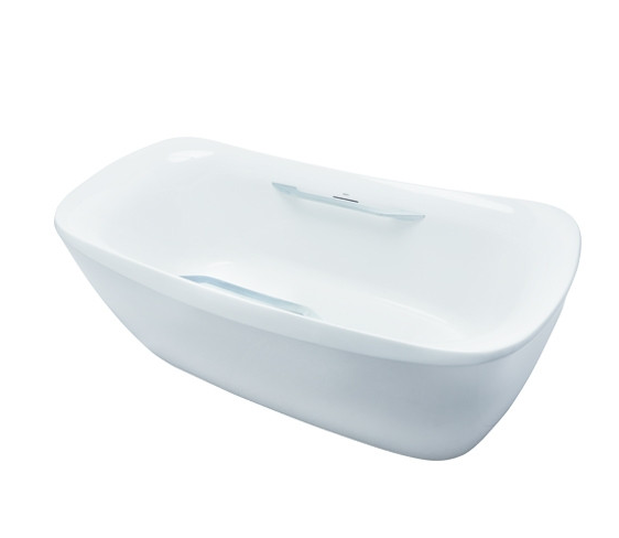 Bồn tắm đá cẩm thạch nhân tạo Toto PJY1734HPWEN/TVBF412. Phụ kiện bao gồm thanh tay vịn và bộ nhấn xả