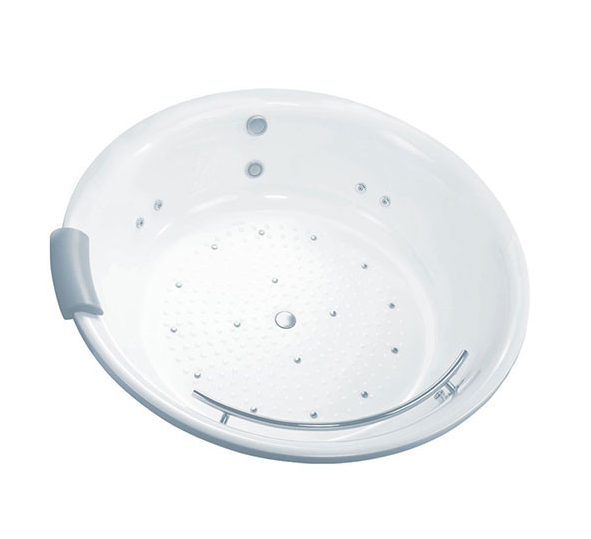 Bồn tắm ngọc trai đa chức năng (massage sục khí, thủy lực) Toto PPYD1720HPTE, Bao gồm tay vịn và bộ phận nhấn xả