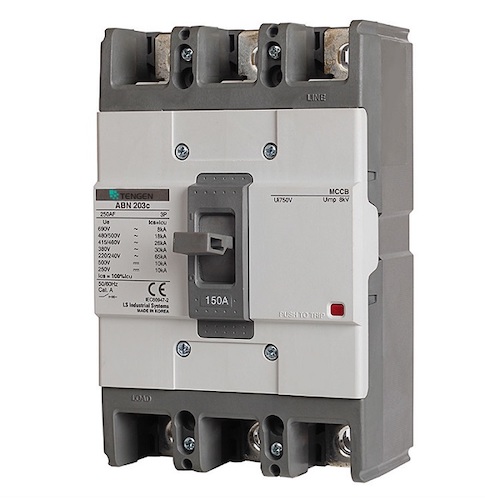 Cầu dao điện MCCB 5A 14KA, LS ABS33c, loại khối 3 Pha