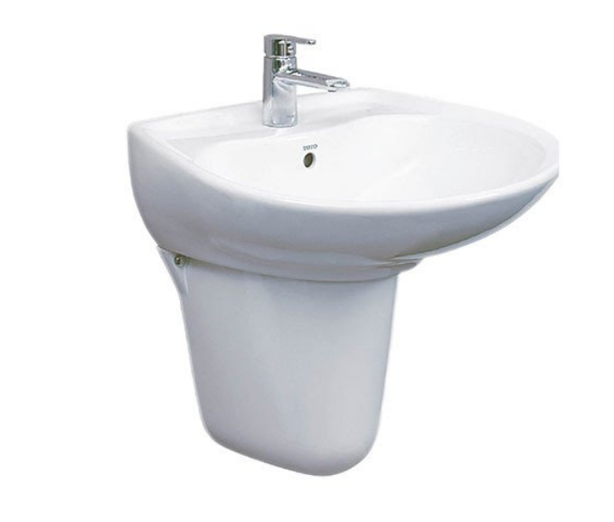 Chậu rửa lavabo chân lửng Toto LHT300CR