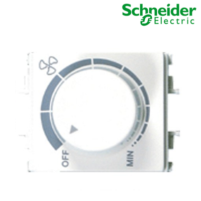 Công tắc điều chỉnh tốc độ quạt S-Flexi 250W Size M Schneider F50FC250M_WE, màu trắng