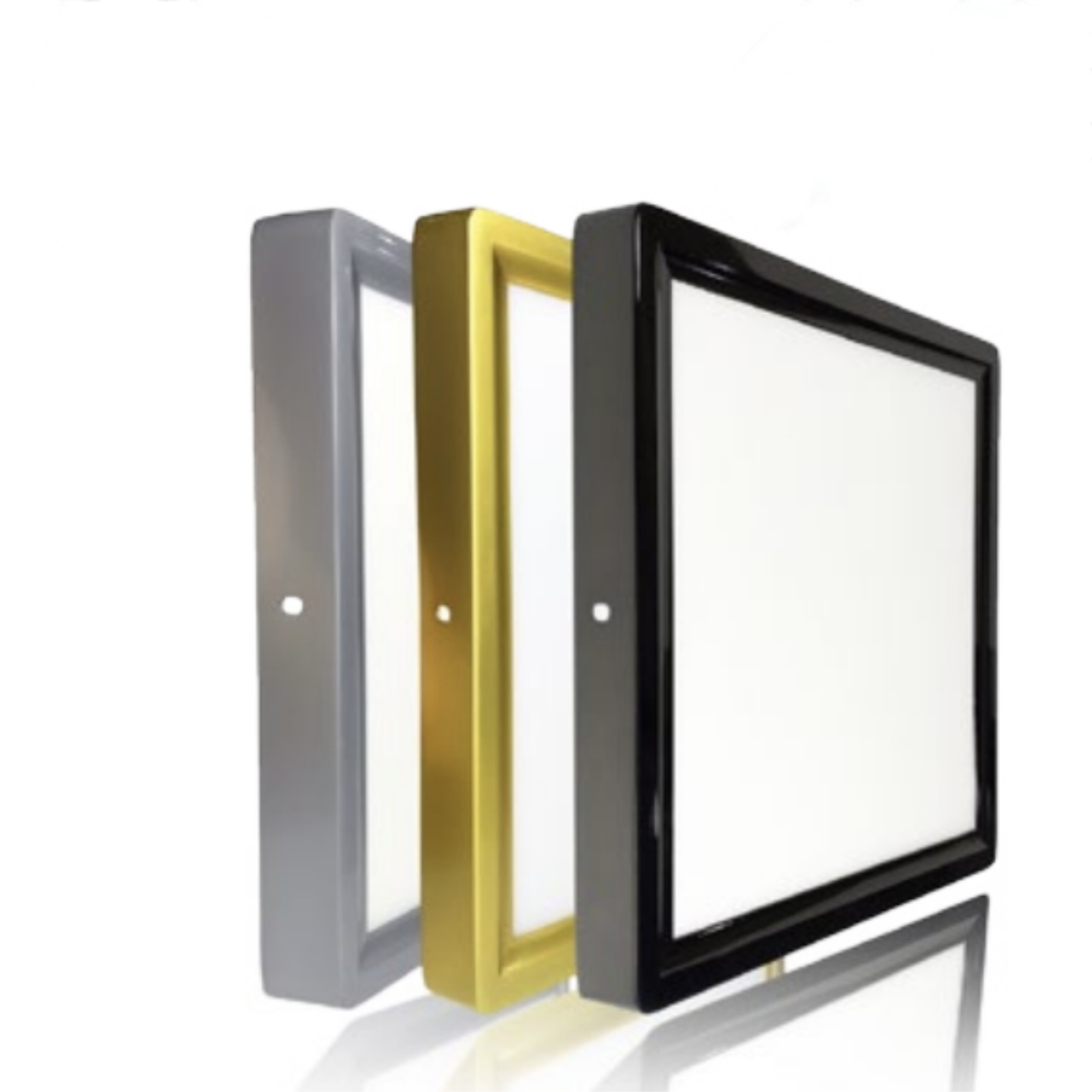 Đèn led ốp trần nano bạc 20W ☐225 OC series ENA OVC20-225/SE(N)B, ánh sáng trung tính