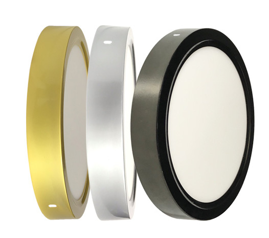 Đèn led ốp trần nano đen 18W Ø230 OC series ENA OTC18-230/SE(N)D, ánh sáng trung tính