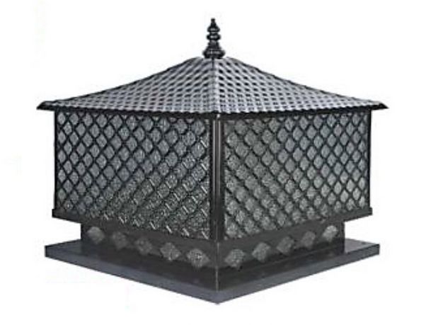 Đèn trụ cổng Nam Long NVT 332 Ø300*H360mm, bóng đuôi E27 x 1 bóng (không gồm bóng)