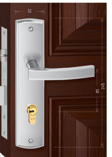 Khoá cửa đi - Hợp kim Việt Tiệp 04906