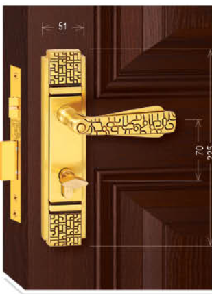 Khoá cửa thông phòng - Đồng Việt Tiệp 04277