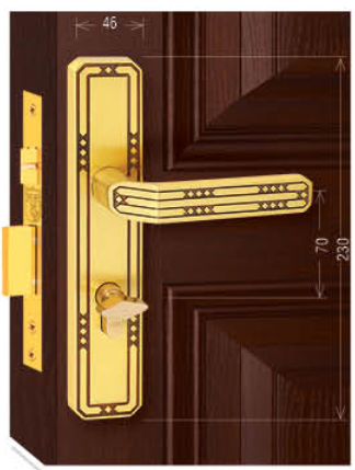 Khoá cửa thông phòng - Đồng Việt Tiệp 04278