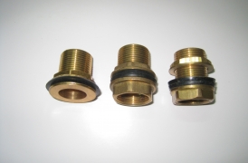 Ống nối bồn ø27 chất liệu đồng