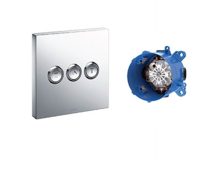 Van chuyển hướng kèm phụ kiện âm tường Toto TBV02105B/TBN01001B