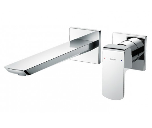 Vòi chậu gật gù nóng lạnh gắn tường (Loại dài) Toto TLG02311BB