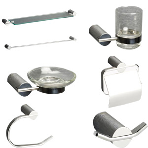 Bộ phụ kiện phòng tắm Caesar Q8300-A6