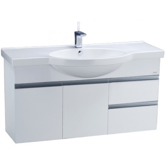 Bộ tủ lavabo treo tường Caesar LF5324+EH05324AV