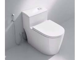 Bồn Cầu Liền Khối Bệt R 099 - Nút ấn lệch