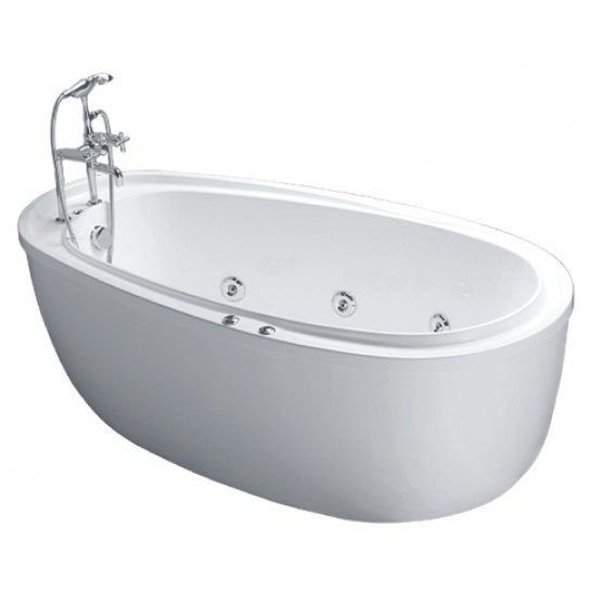 Bồn Tắm CAESAR MT6480 Massage Chân Yếm 1.8M