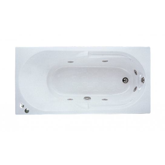 Bồn Tắm Massage Chân Yếm 1.5M CAESAR MT0250L(R)