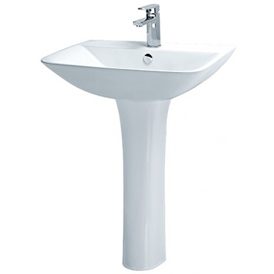 Chậu lavabo treo tường Caesar L2365+P2445