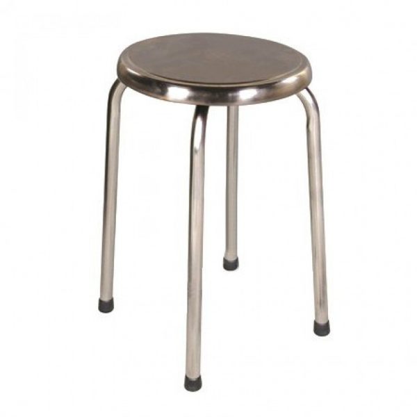 ghế đẩu inox cao 50cm