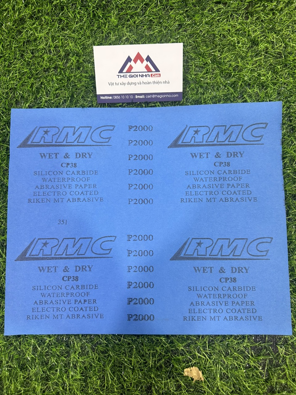 GIẤY NHÁM NƯỚC RMC CP38 P2000