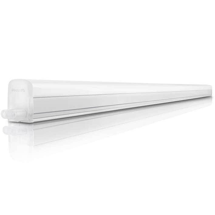 Máng LED T5 0.3m 3.4W BN068C LED3 4000K 220V, ánh sáng trung tính, 24 cái/thùng