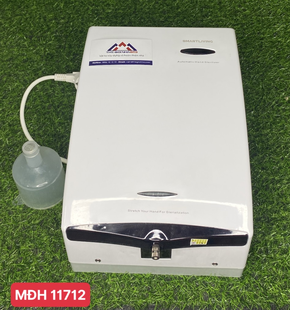 Máy xịt cồn Smartliving cảm ứng hồng ngoại, dung tích 1500ml