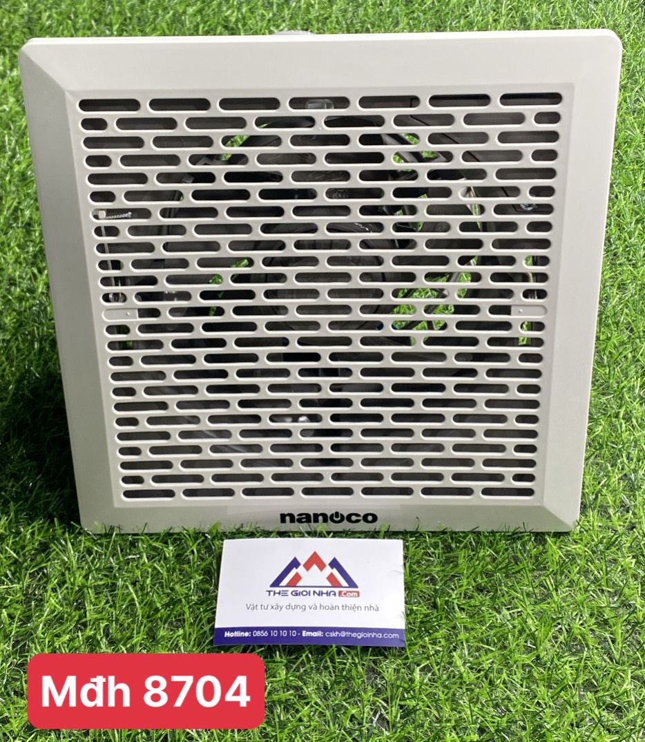 Quạt hút âm trần không ống dẫn Nanoco NCV1520