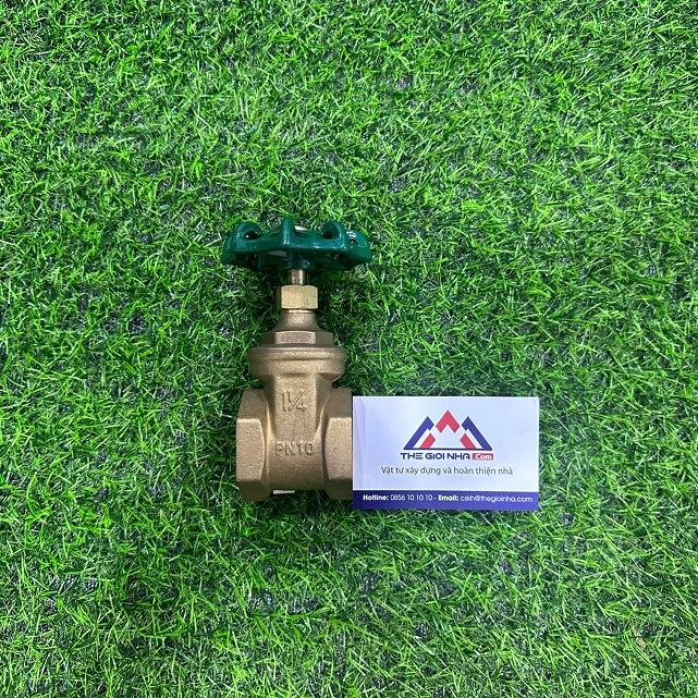 Van cửa đồng Minh Hòa Ø42 MBV - PN10 DN32 M0150