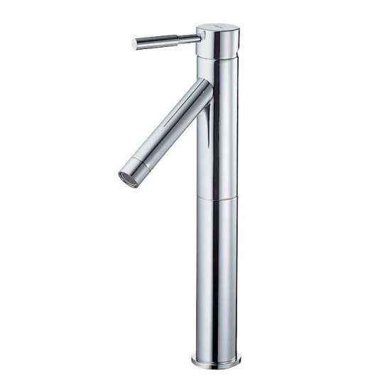Vòi lavabo nóng lạnh cổ cao Caesar B228CU, bộ xả nhấn