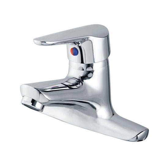 Vòi lavabo nóng lạnh Caesar B122CU, bộ xả nhấn