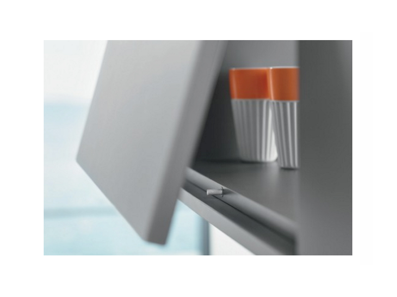 Bộ tay nâng AVENTOS HK-XS nhấn mở TIP-ON (một cánh tay) 800 - 1.600 20K1500T39/5387547, 1 bộ | set (bao gồm nêm TIP-ON ngắn màu xám và vòng sắt