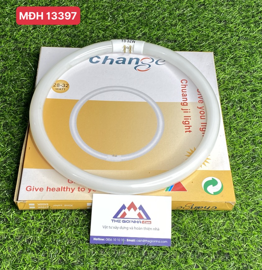 Bóng đèn vòng huỳnh quang, công suất 32W, chưa có tăng phô