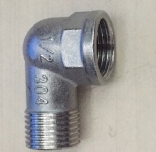 Co điếu ren trong - ren ngoài 21, chất liệu inox 304