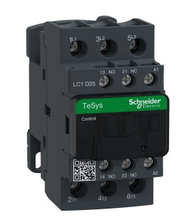 KHỞI ĐỘNG TỪ CONTACTOR SCHNEIDER LC1D25M7 3P-25A-220VAC