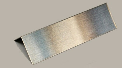Nẹp V inox trắng xước 304, kích thước 2440x15mm, dày 0.6mm