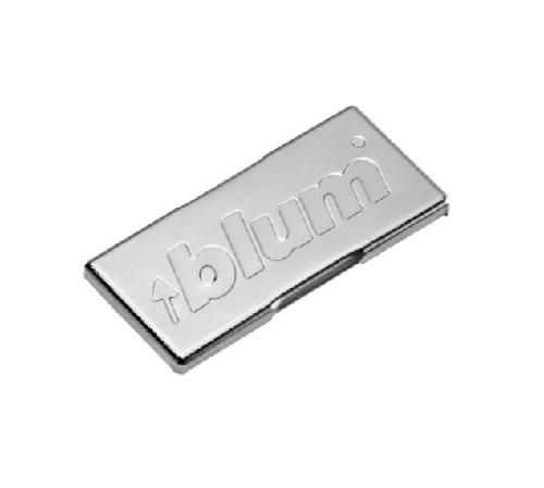 Tùy chọn nắp bản lề, 70.4503.BP/5533954 Cho thân bản lề kính CRISTALLO, EXPANDO T,  155° dập logo Blum, màu Niken