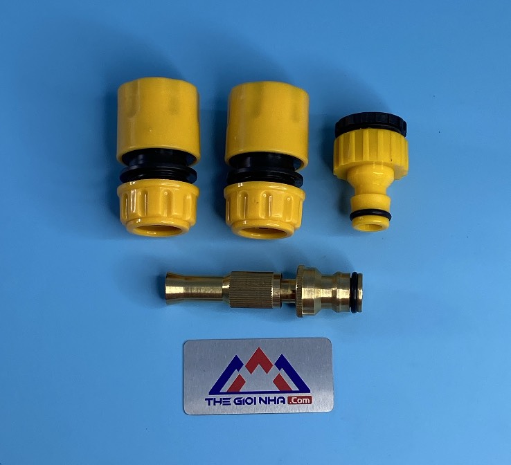 Bộ béc rửa xe nối nhanh, bộ ống nối vòi nước tưới cây tiện lợi