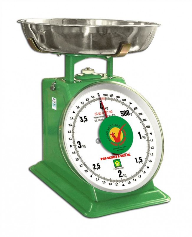 Cân đồng hồ lò xo Nhơn Hòa 4kg CĐH-4