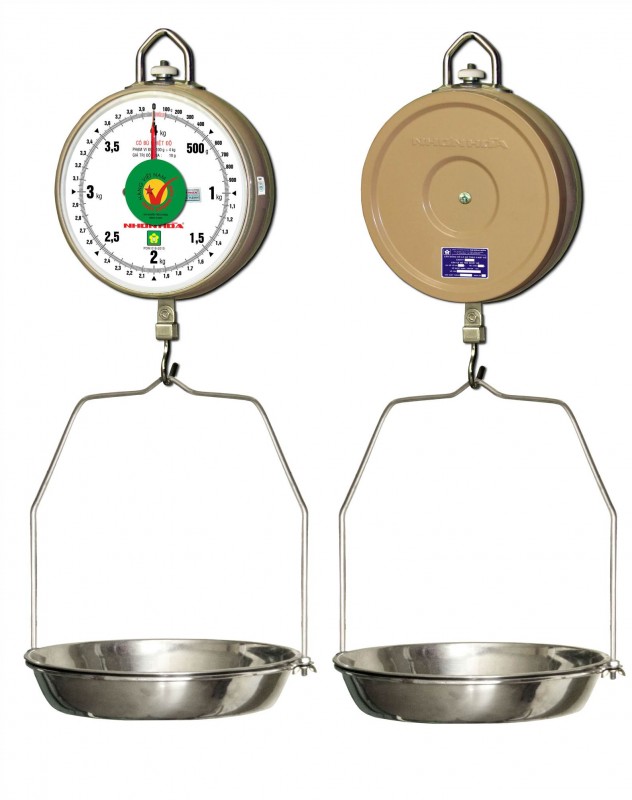 Cân treo 1 mặt số 8kg Nhơn Hoà CĐHNT-8