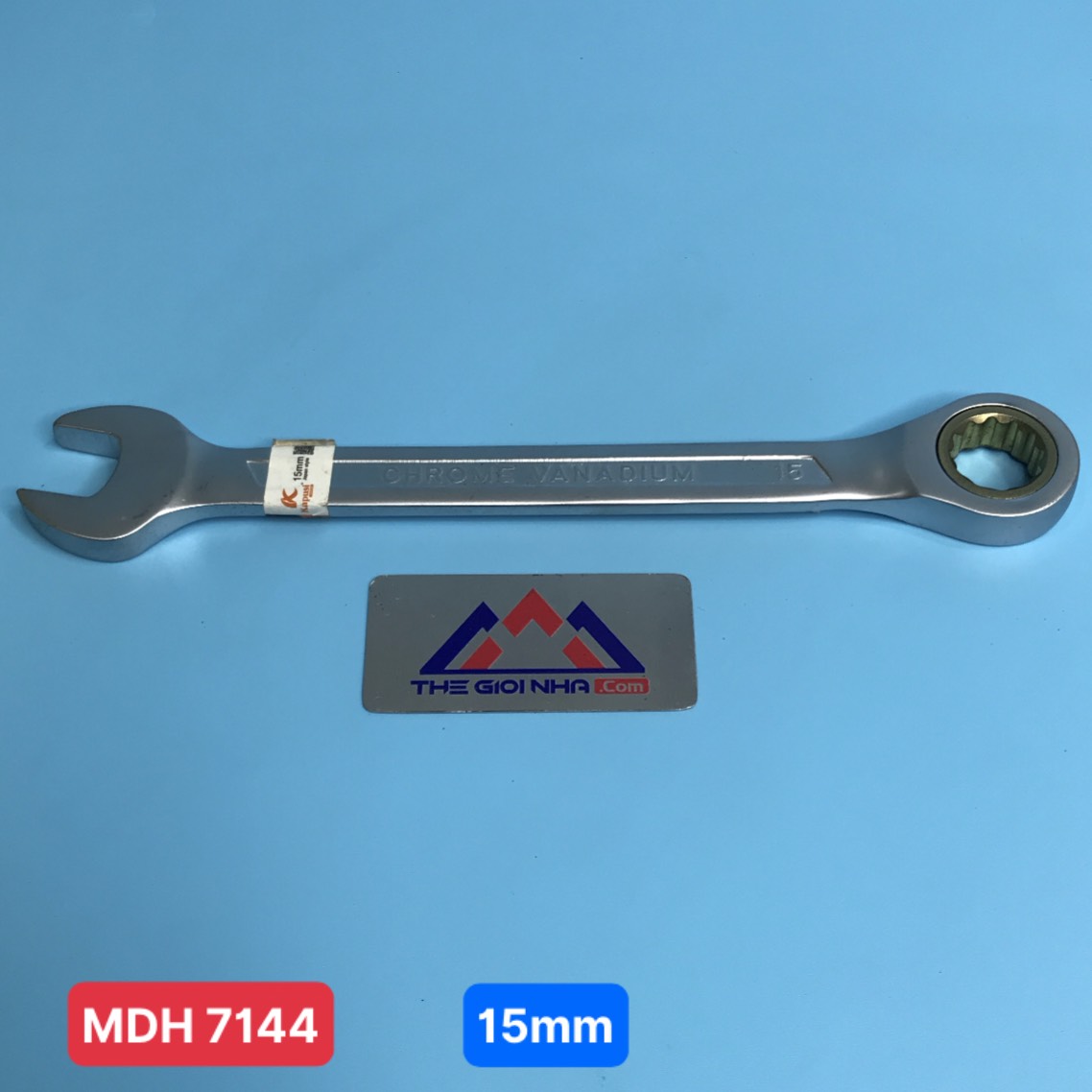 Cờ lê vòng miệng 15mm Kapusi K-6101