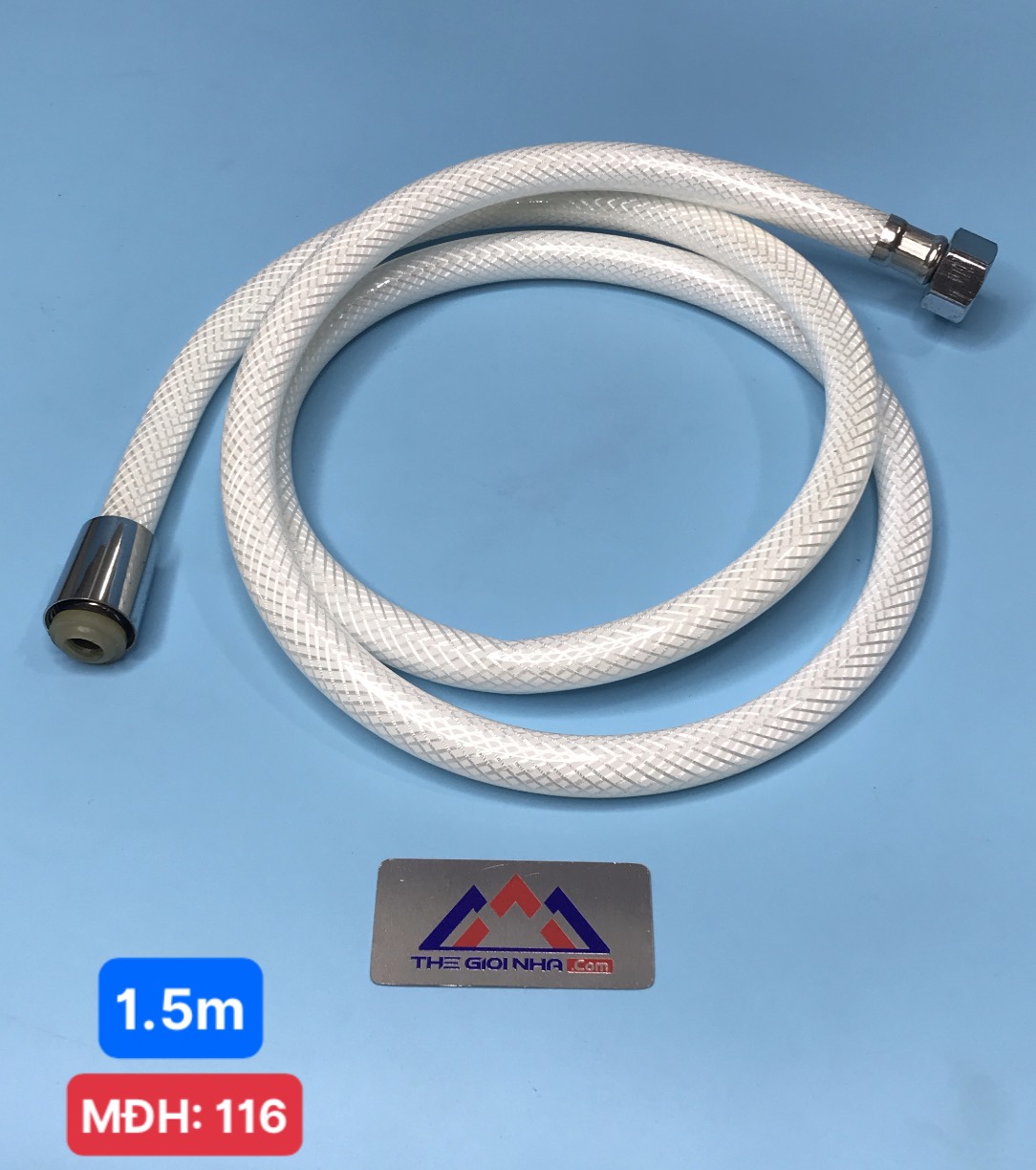 Dây vòi sen nhựa 04, dài 1.5m Vanni
