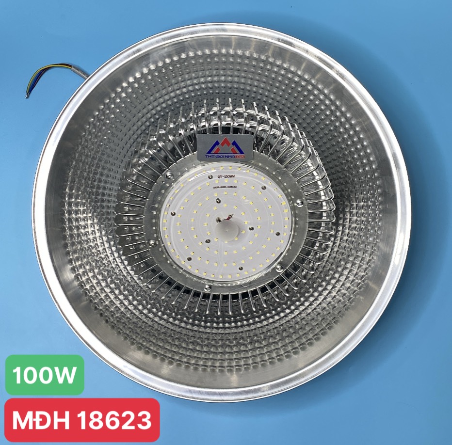Đèn led nhà xưởng 100w JCV-NXF100-450/CE, ánh sáng trắng