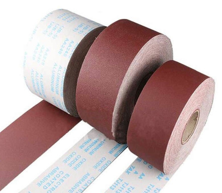 Nhám vải 5m/tờ, bản rộng 10cm độ mịn 150, (Quy cách lớn 46m/cuộn)