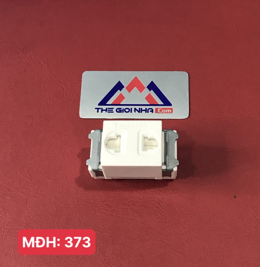 Ổ cắm đơn có màn che, Panasonic WNV1081-7w, Hộp 10 cái