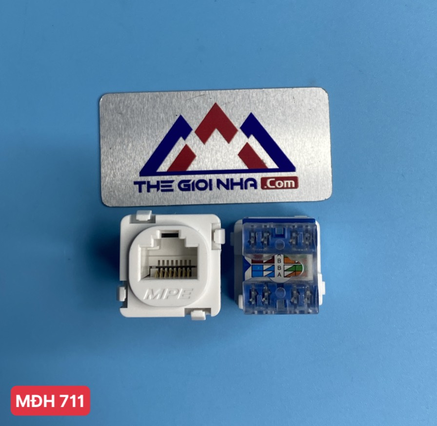 Ô cắm mạng lan 8 dây MPE A30RJ88