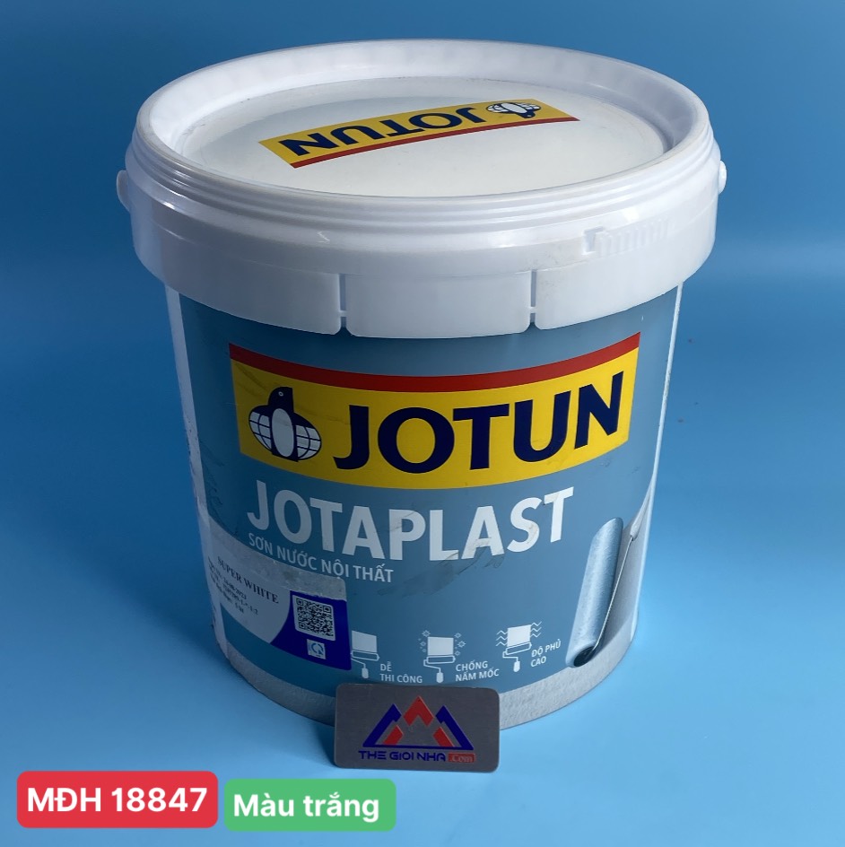 Sơn nước nội thất Jotun Jotaplast 5lit màu trắng